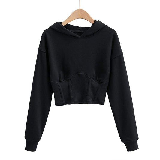 Slim Fit Hooded Sweater for European and American Style