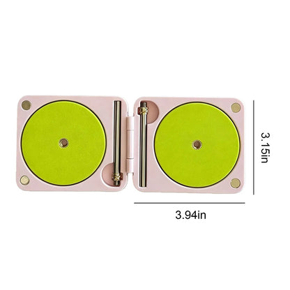 Portable Double Yarn Winder Spinner Foldable Yarn Holder for Knitters & Crocheters