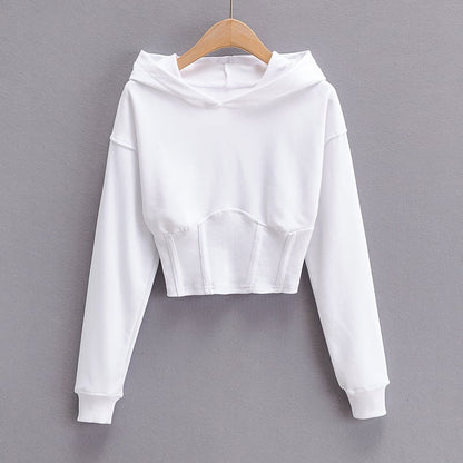 Slim Fit Hooded Sweater for European and American Style