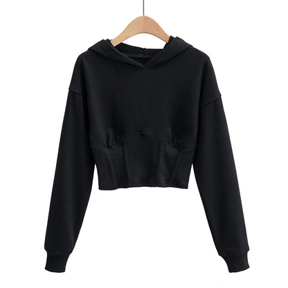 Slim Fit Hooded Sweater for European and American Style