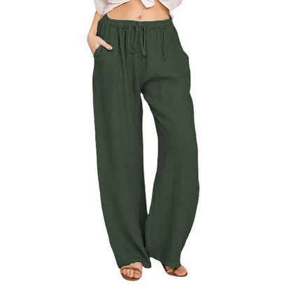 Casual Loose Wide-Leg Straight Pants for Women