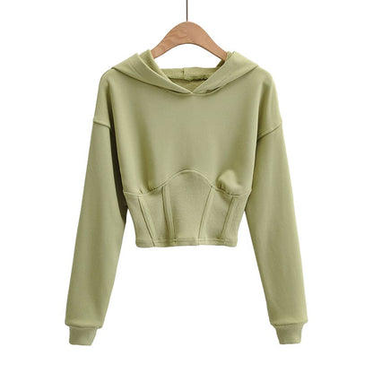 Slim Fit Hooded Sweater for European and American Style