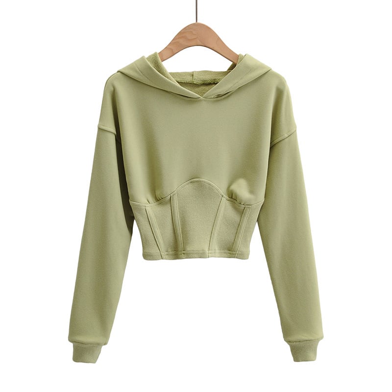 Slim Fit Hooded Sweater for European and American Style