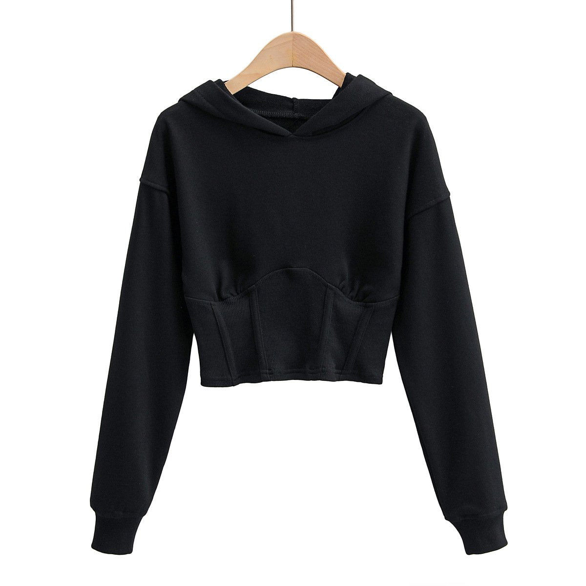 Slim Fit Hooded Sweater for European and American Style