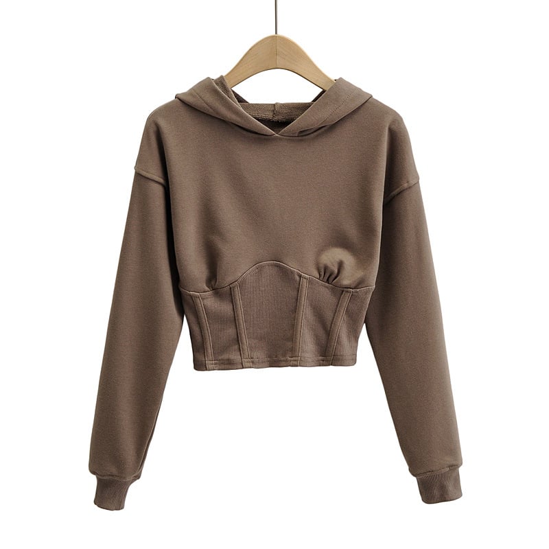 Slim Fit Hooded Sweater for European and American Style