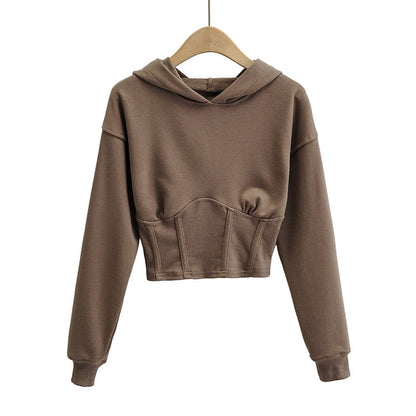 Slim Fit Hooded Sweater for European and American Style