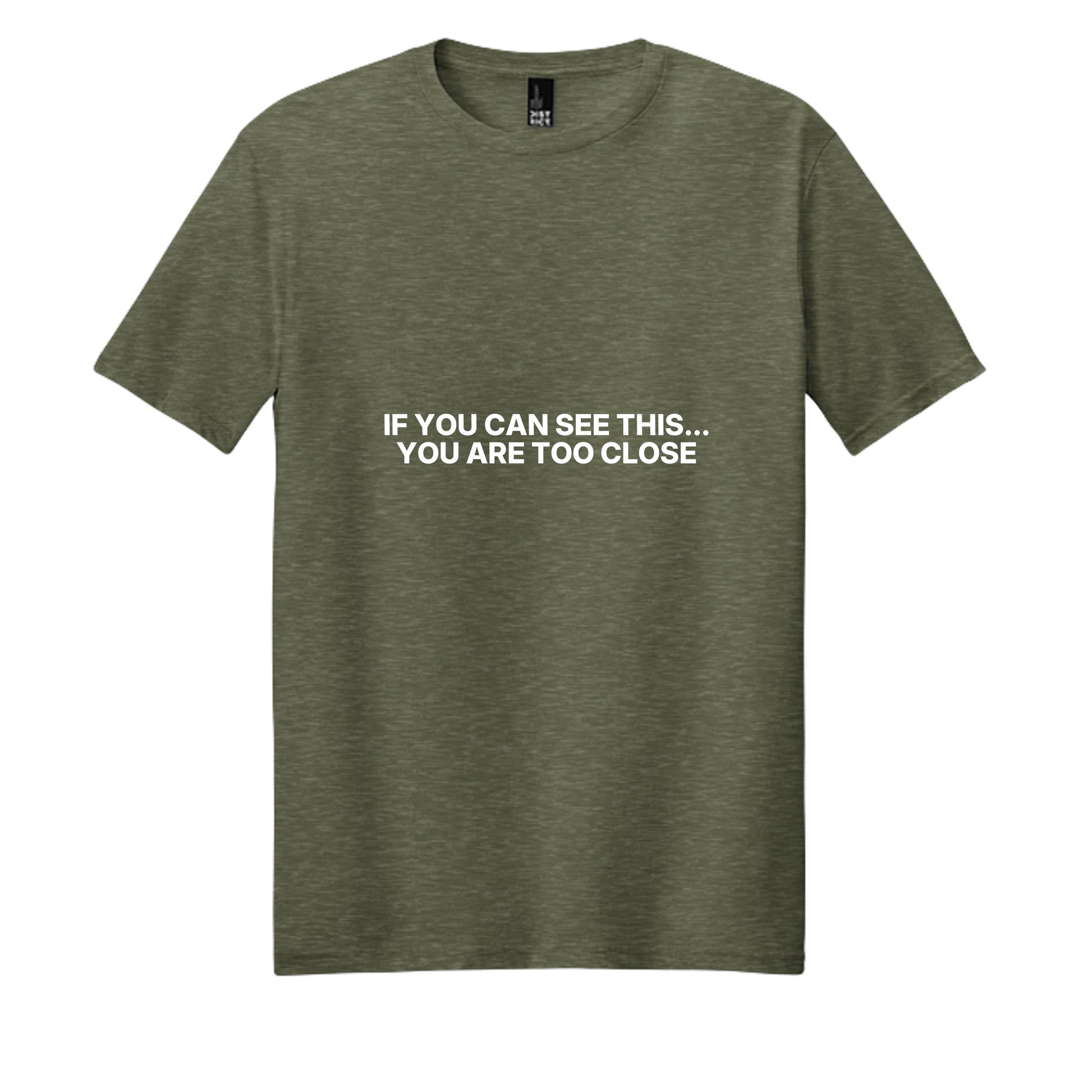 Heathered Olive - DM108 - FRONT